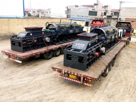 兩台1500x1000大型鵝卵石麻豆成人精品發貨